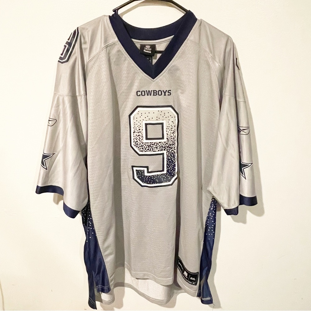 Reebok NFL Team Apparel Size 2X Dallas Cowboys Tony‎ Romo Football Jersey